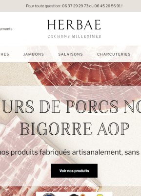CRO et Optimisation des performances pour Herbae