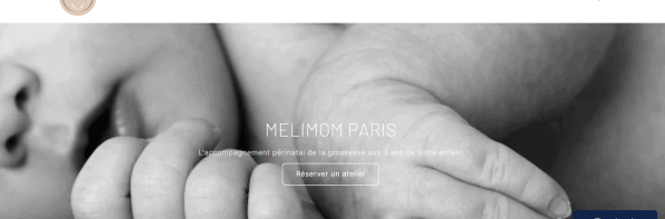 Site vitrine de MELIMOM Paris, accompagnante en périnatalité